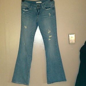 💥EUC Bullhead Black Flare Jeans size 7R 💥